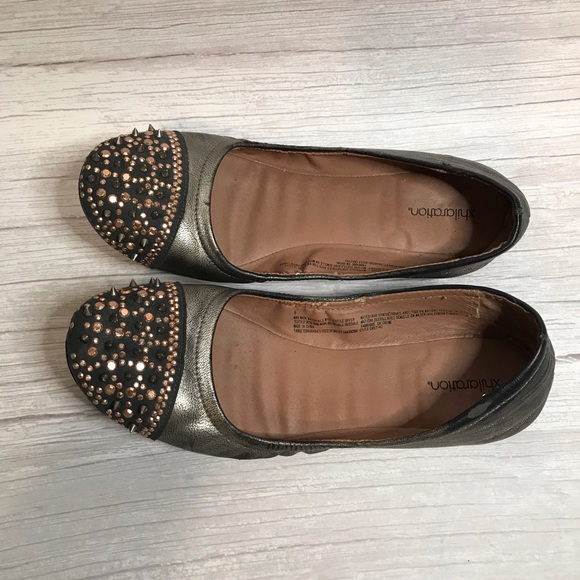 Metallic Flats Size 8 - Picture 5 of 6